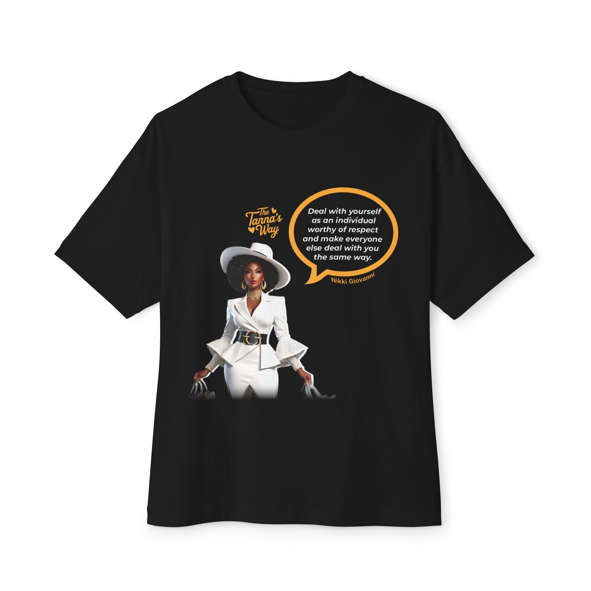 Nikki Giovanni | Unisex Oversized Boxy Tee